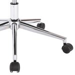 vidaXL Chaises pivotantes à manger lot de 2 taupe tissu