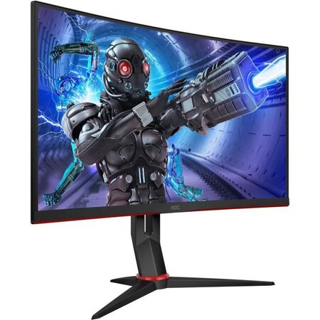 Aoc g2 c32g2ze/bk écran plat de pc 80 cm (31.5") 1920 x 1080 pixels full hd led noir  rouge