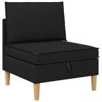 vidaXL Sofa avec rangement Tissu