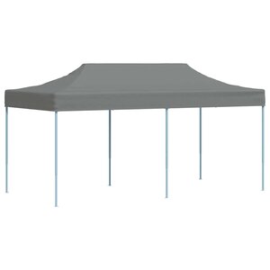 vidaXL Tente de réception pliable 3 x 6 m Anthracite