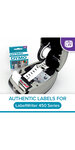 DYMO LabelWriter boite de 1 rouleau de 250 étiquettes pour Badges nominatifs (non adhésifs) , grand format, 62mm x 106mm