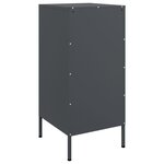 vidaXL Buffet anthracite 36x39x79 cm acier