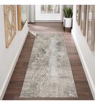 Tapis de salon FISUN 80 x 150 cm - Beige