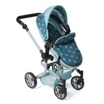 Bayer Chic 2000 595-18 - Poupées Landau combiné MIKA - Étoiles turquoise