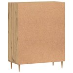 vidaXL Buffet chêne artisanal 69 5x34x90 cm bois d'ingénierie