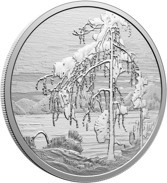 Monnaie JACK PINE BY TOM THOMSON 2 Oz Argent 30$ Canada 2026