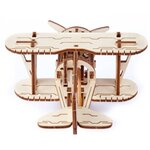 WOODEN CITY Kit de maquette Bois Biplan