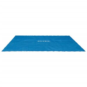 Intex Couverture solaire de piscine bleu 538x253 cm polyéthylène