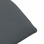 vidaXL Chaise longue pliante anthracite 175x54x8 5 cm tissu oxford