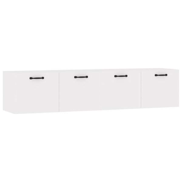 vidaXL Armoires murales 2 Pièces Blanc 60x36 5x35 cm Bois d'ingénierie