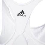 ADIDAS Brassiere sport Fitness DRST 3 S - Femme - Blanc