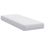 vidaXL Matelas Blanc 80 x 200 cm Ressort ensaché