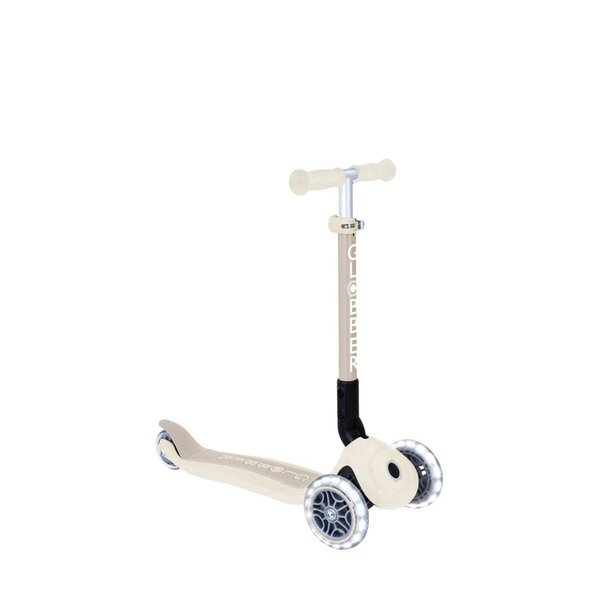 Trottinette 3 roues JUNIOR FOLDABLE LIGHTS ESSENTIAL  Coconut Beige