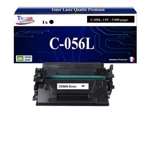 T3AZUR -Toner compatible avec Canon 056L (3006C002) pour Canon i-SENSYS LBP320  LBP325x  MF540  MF542x  MF543x