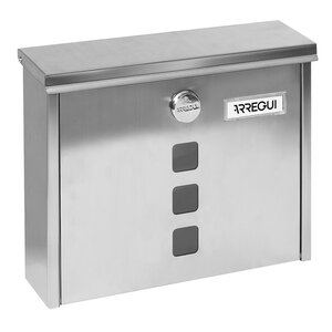 Boîte aux Lettres en Acier Inoxydable  Chance E7107  Serrure Couverte  Inox