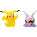 Jazwares PKW3007 - Pokémon Figurine de bataille Goomy & Pikachu