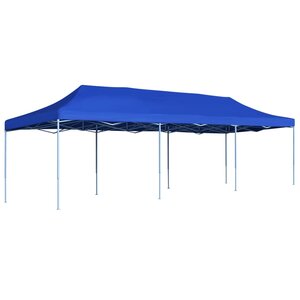 vidaXL Tente de réception pliable 3x9 m Bleu
