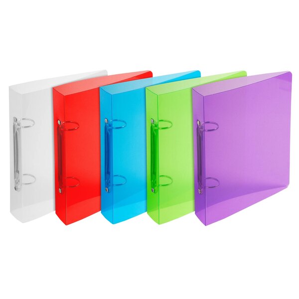 Clas Pp Cristal 23x22 2ax-30 Écart.80mm - Couleurs Assorties - Exacompta