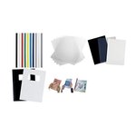 Lot de 100 baguettes à relier  format A4  capacité: 3 mm  bleu DURABLE