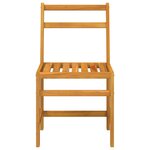 vidaXL Ensemble de balcon 3 Pièces bois d'acacia solide