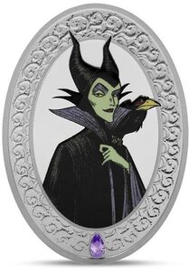 Pièce de monnaie en Argent 2 Dollars g 31.1 (1 oz) Millésime 2025 Disney Villains MALEFICENT