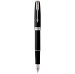 PARKER Sonnet Stylo plume noir mat Plume fine encre noire Coffret cadeau