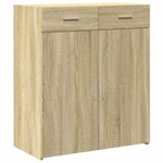 vidaXL Buffet chêne sonoma 80x42 5x93 cm bois d'ingénierie
