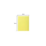 Paquet De 50 Chemises 1 Rabat Super 210 - 24x32cm - Canari - X 5 - Exacompta