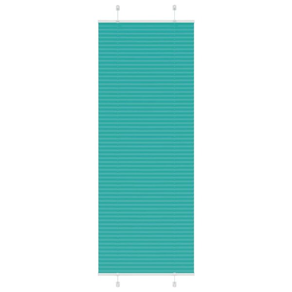 vidaXL Store plissé vert pétrole 80x200 cm largeur du tissu 79 4 cm
