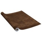Vidaxl films autoadhésifs pour meubles 2 pièces chêne foncé 500x90 cm pvc