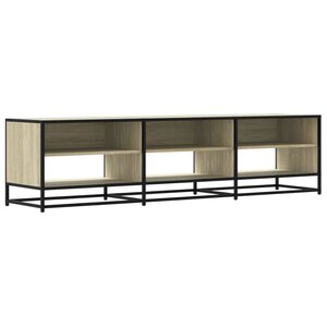 vidaXL Meuble TV chêne sonoma 180x40x46 cm bois d'ingénierie