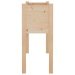vidaXL Jardinière 70x31x70 cm bois de pin massif