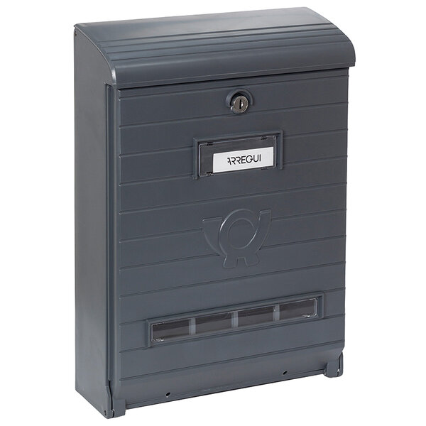 Boîte aux lettres plastique Mare E1065 Robuste Grande capacité Gris