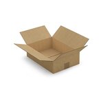 Caisse carton brune simple cannelure raja 35x22x20 cm (lot de 25)