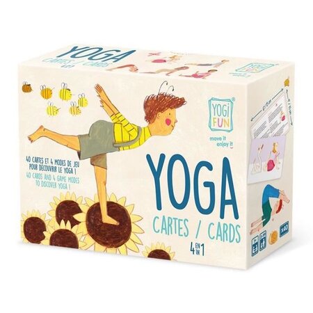 BUKI FRANCE Jeu de Yoga 4 en 1