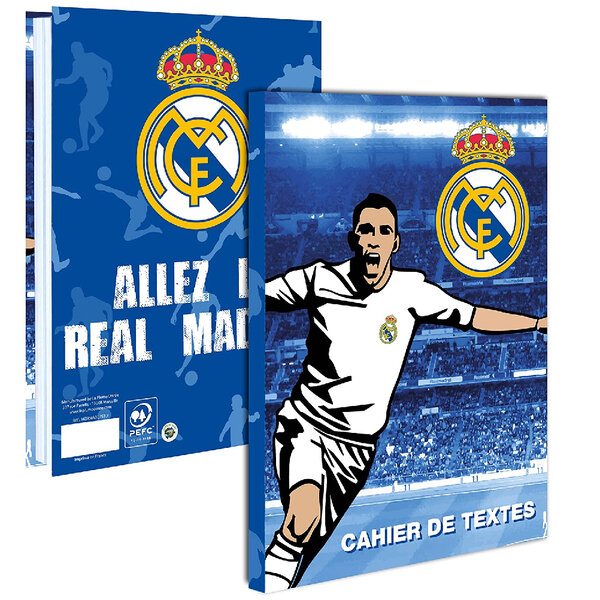 Cahier de texte Real Madrid - 6 onglets