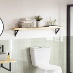 vidaXL Dessus de table 120x20x4 cm rectangulaire bois massif d'acacia