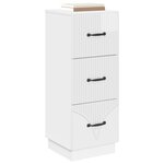 vidaXL Armoire à tiroirs 33 x 34 5 x 87 cm Bois d'ingénierie