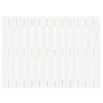 vidaXL Tête de lit murale Blanc 82 5x3x60 cm Bois massif de pin
