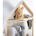 Childhome support de rangement décoratif avec roues naturel
