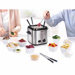 Princess Mini friteuse et fondue 840 W 1 2 L Argenté 182611