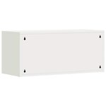 vidaXL Armoire murale pour garage Blanc 80 x 33 x 35 cm