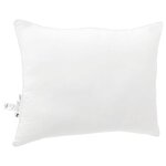 vidaXL Couette d'été avec oreiller 3 pièces Blanc Microfibre