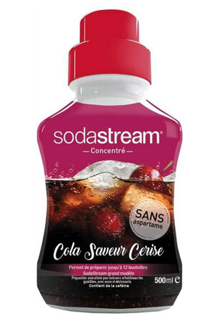 Sodastream Concentré Cola Saveur Cerise 500ml (lot de 5)