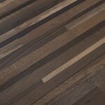 vidaXL Dalles de plancher PVC 5 02 m² 2 mm autoadhésif marron rayé
