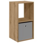 vidaXL Table de chevet Chêne artisanal 35 x 32 x 68 5 cm