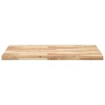 vidaXL Dessus de bureau non traité 100x70x4 cm bois d'acacia massif