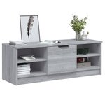 vidaXL Meuble TV Sonoma gris 102x35 5x36 5 cm Bois d'ingénierie