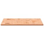 vidaXL Dessus de bureau 110x60x1 5 cm bois massif de hêtre