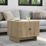 vidaXL Table basse Chêne Sonoma 49 x 50 x 40 cm Bois d'ingénierie